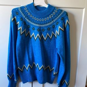 Who What Wear Beautiful blue sweater